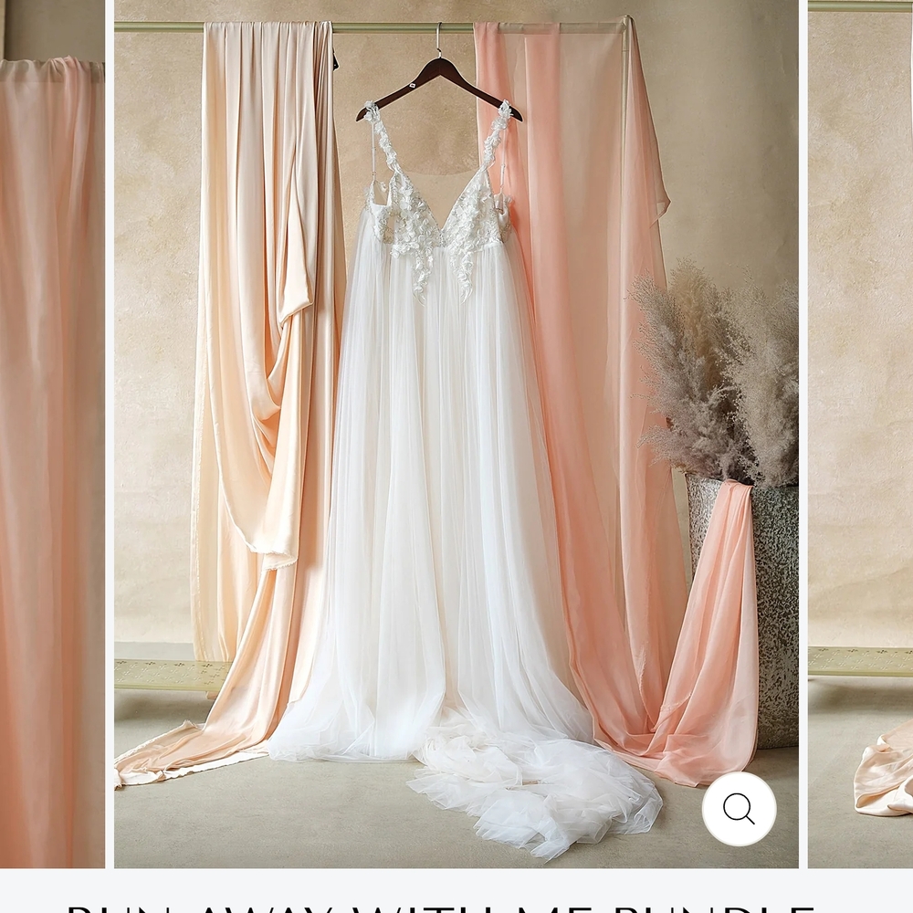 Elegant White Bridal Gown